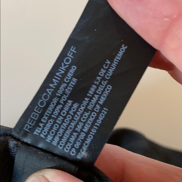 Purple pebbled Leather Rebecca Minkoff Bag - Picture 7 of 11